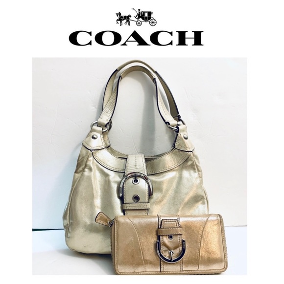 Coach Handbags - Coach Lynn Soho buckle bag with wallet